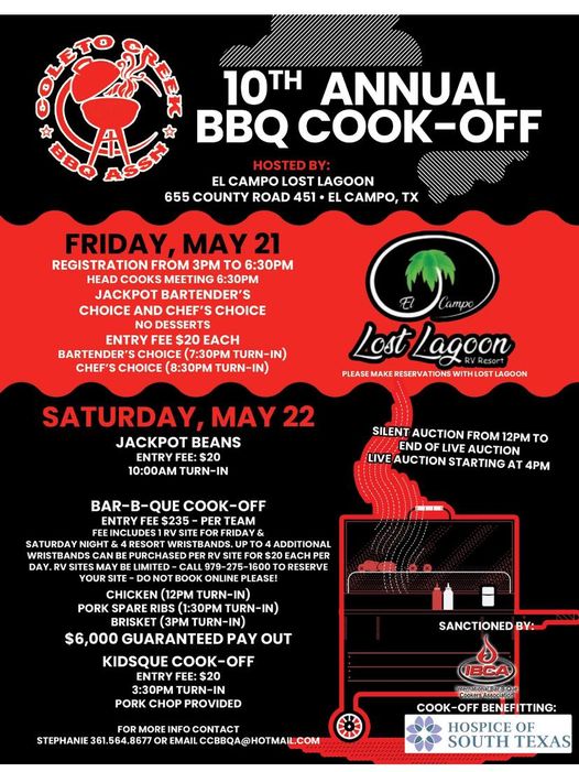10th ANNUAL BBQ COOK-OFF - Hospice of South Texas